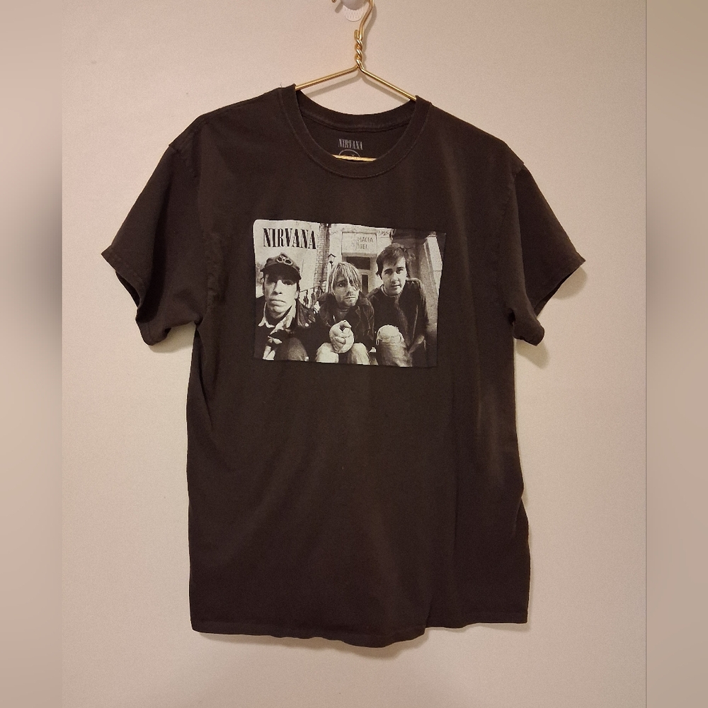 Nirvana T Shirt Large